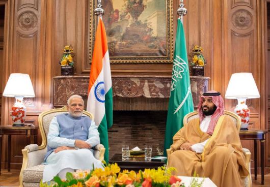 pm modi+saudi crown prince+1