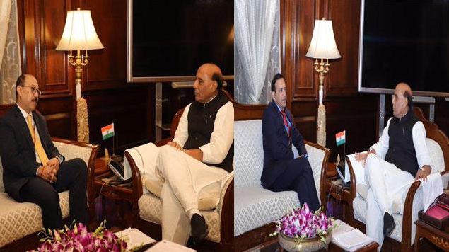 rajnath met us pakistan ambessedor