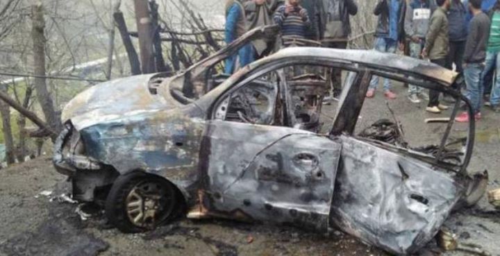 CAR BLAST BANIHAL+1