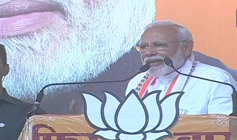 MP: ઇટારસીમાં કોંગ્રેસ પર મોદીનો હુમલો, કહ્યું- કોંગ્રેસ મને મારી નાખવા માંગે છે, ડૂબી મરો કોંગ્રેસીઓ!