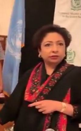 UN ના કાર્યક્રમમાં પાકિસ્તાની રાજદૂત મલીહા લોધીને એક શખ્સે આડેહાથ લીધીઃકહ્યું ‘તમે બધા ચોર છો’