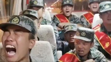 સીમા વિવાદ, ચીન સૈન્યના જવાનોનો રડતો વિવાદીત વીડિયો વાયરલ