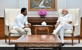આંઘ્ર પ્રદેશના સીએમ રેડ્ડીએ વડાપ્રધાન નરેન્દ્ર મોદી સાથે કરી મુલાકાત