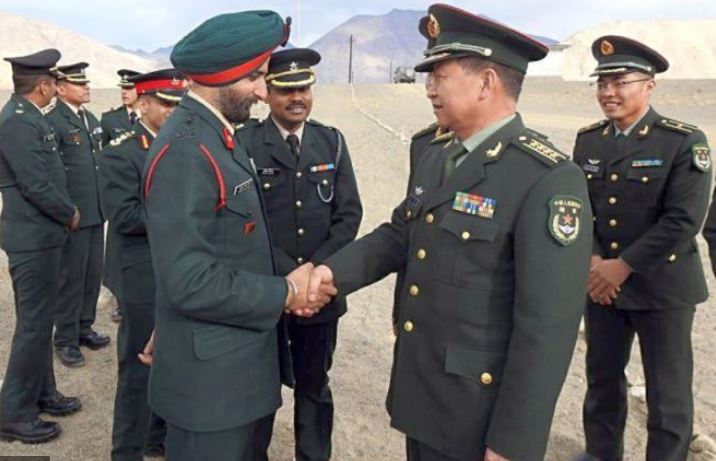 India-China Commander