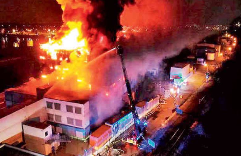 FIRE IN FRANCE