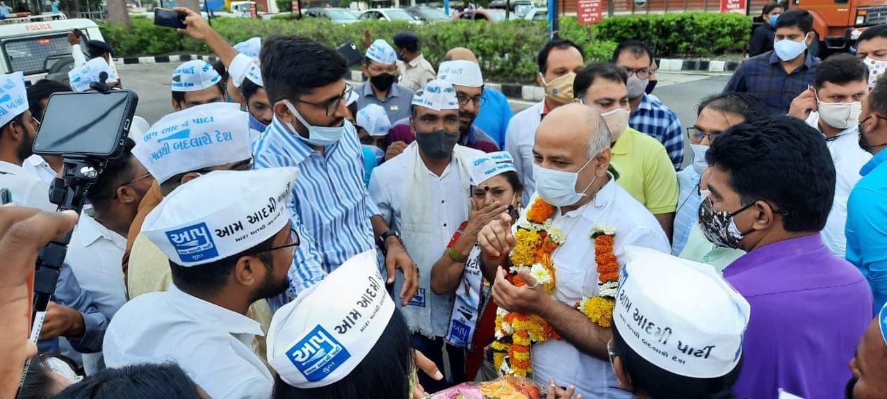 વિધાનસભા ચૂંટણી 2022: દિલ્હીના નાયબ મુખ્યમંત્રી મનિષ સિસોદીયા ગુજરાતની મુલાકાત