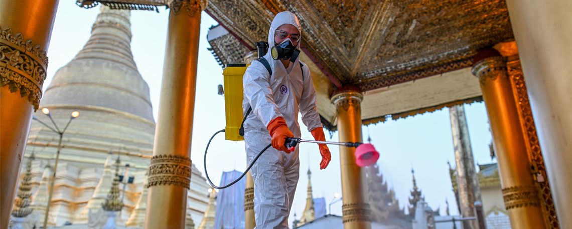 COVID-19: Myanmar detects three new variants in five cities