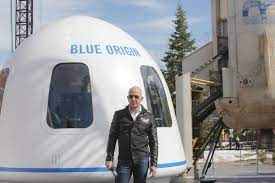 જેફ બેજોસ તેમની કંપની બ્લુ ઓરિજિના અવકાશયાન ‘ન્યૂ શેફર્ડ’થી 3 લોકો સાથે આજે અંતરિક્ષની યાત્રા કરશે