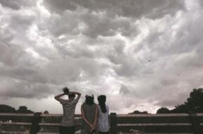 Overcast clouds in Gujarat