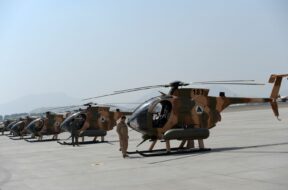 AFGHANISTAN-UNREST-AIRFORCE-ARMY-DEFENCE