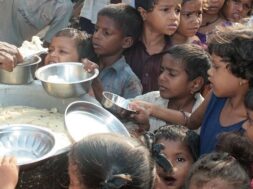 Malnourished children in Gujarat