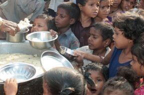 Malnourished children in Gujarat