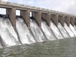 bhadar dam overflow-1