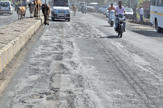 amreli road brok