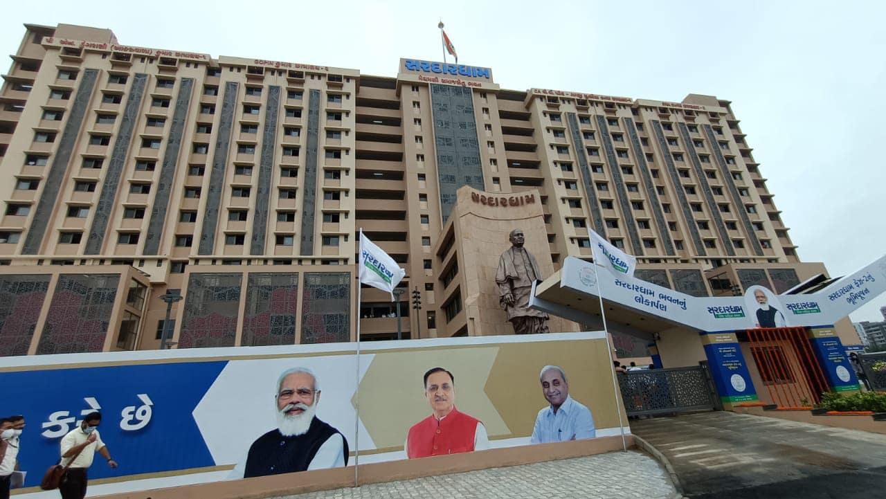 અમદાવાદમાં 200 કરોડના ખર્ચે નિર્મિત થયેલા સરદાર ધામનું વડાપ્રધાન મોદીએ ઈ-લોકાર્પણ કર્યું