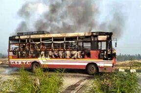 st bus fire