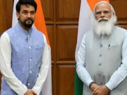 PM Modi and Anurag Thakur