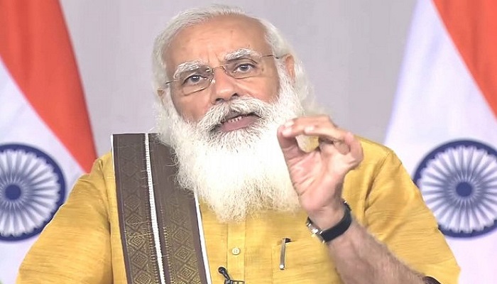 PM મોદીનો પીપળીના ગ્રામજનો સાથે સીધો સંવાદ, મોદીએ કહ્યું સિદ્ધિ તેને જઈ વરે જે પરસેવે નાય,