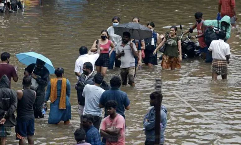તામિલનાડુમાં સર્વત્ર મેઘતાંડવ, સર્વત્ર વરસાદથી લોકો પરેશાન