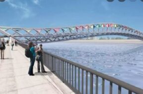 sabarmati foot bridge