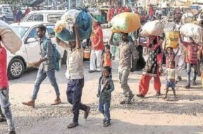 Workers from other provinces started going home