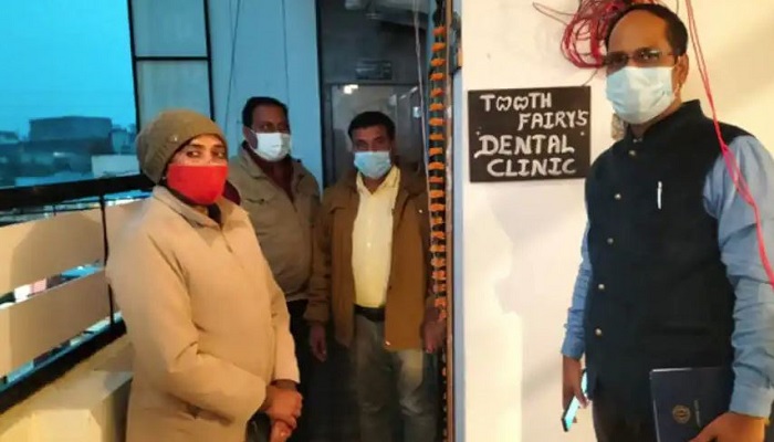 છત્તીસગઢમાં કોરોના સંક્રમિત દાંતના તબીબ ક્લીનીક ખોલીને દર્દીઓની સારવાર કરતા હતા