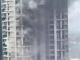મુંબઈની 20 માળની બિલ્ડિંગમાં ભયાનક આગની ઘટના-અત્યાર સુધી 7 ના મોત