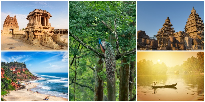 દક્ષિણ ભારતના આ 5 સ્થળોની અચૂકથી લો મુલાકાત,સુંદરતા અને રહસ્યોથી ભરેલ છે આ ભાગ
