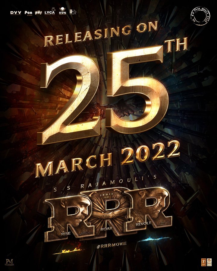 એસએસ રાજામૌલીની ફિલ્મ RRRની નવી રિલીઝ ડેટ જાહેર