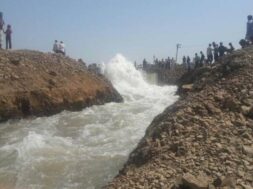 naramada water in aaji dam-1