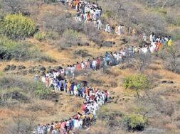 6 gau yatra in jain pilgrimage to palitana-1