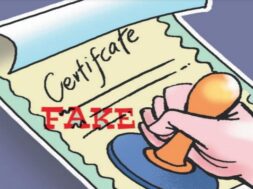 fake certificate