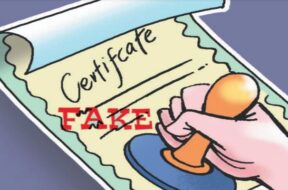 fake certificate