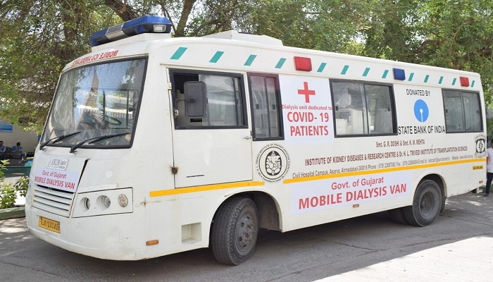ગુજરાતના તમામ જિલ્લાઓમાં 33 મોબાઈલવાન દ્વારા દર્દીઓને ડાયાલિલીસની સુવિધા અપાશે