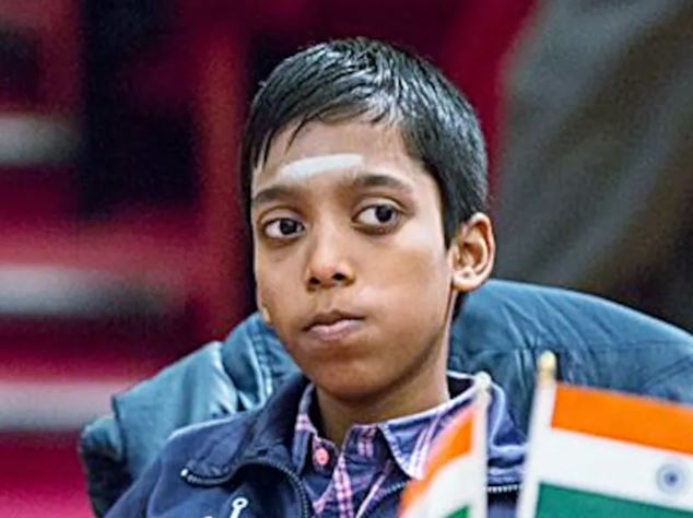 16 વર્ષના ભારતીય ગ્રાન્ડમાસ્ટર આર પ્રજ્ઞાનંદનો ધમાકો,વર્ષમાં બીજી વખત વર્લ્ડ ચેમ્પિયનને હરાવ્યો