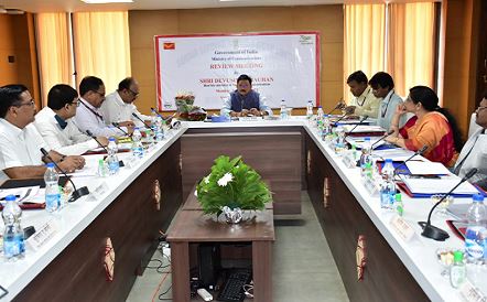 કેવડિયા ખાતે પોસ્ટ વિભાગ, ટેલિકોમ્યુનિકેશન અને BSNL અને BBNની સમીક્ષા બેઠક યોજાઈ