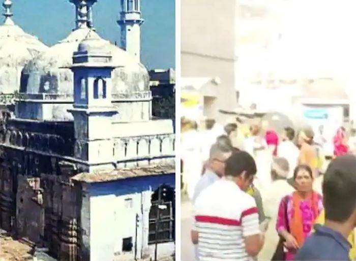 વારાણસીઃ જ્ઞાનવાપી મસ્જિદ પરિસરમાં સર્વેની કામગીરી સામે વિરોધ