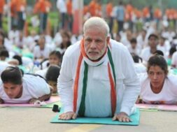 PM MODI YOGA