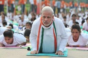 PM MODI YOGA