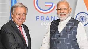 પીએમ મોદીએ યુએન સેક્રેટરી જનરલ સાથે વાત કરી – કોંગોમાં સૈનિકોની શહાદતનો મુદ્દો ઉઠાવ્યો