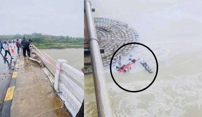 મધ્યપ્રદેશઃ પુલની ગ્રીલ તોડીને મુસાફરો ભરેલી બસ 25 ફુટ નીચે નર્મદા નદીમાં ખાબકી, 13ના મોતની આશંકા