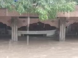 madhavray mandir rain