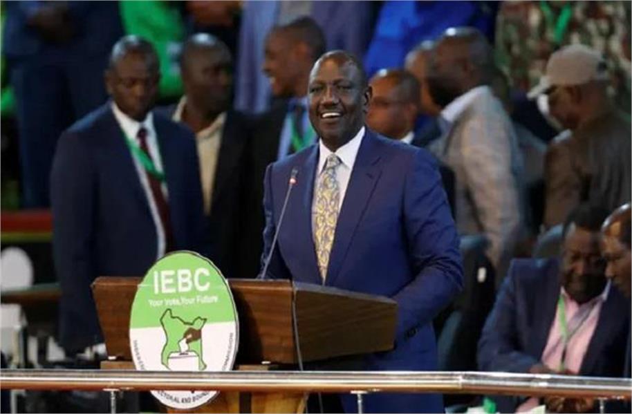 William Ruto કેન્યાના નવા રાષ્ટ્રપતિ તરીકે ચૂંટાયા