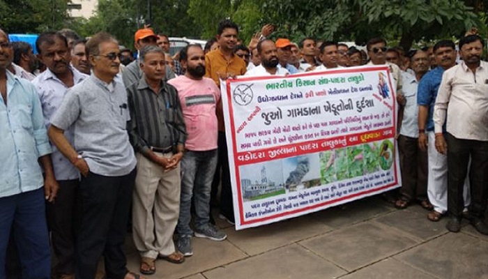 ગુજરાત સરકાર સામે કિસાન સંઘે મોરચો માંડ્યો, ખેડુતોની રેલી યોજીને લડતના મંડાણ કર્યા