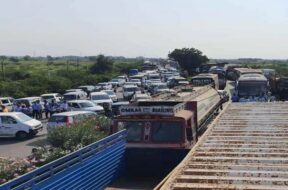 bharuch-dahej road jaam