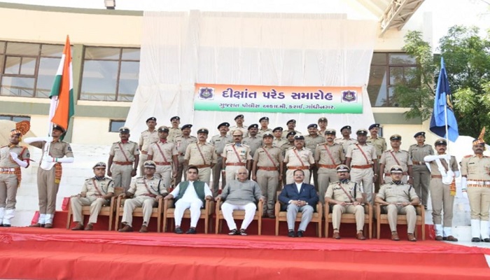 ગુજરાત પોલીસમાં સીધી ભરતીના 46 પીઆઈનો દીક્ષાંત સમારોહ CMની ઉપસ્થિતિમાં યોજાયો