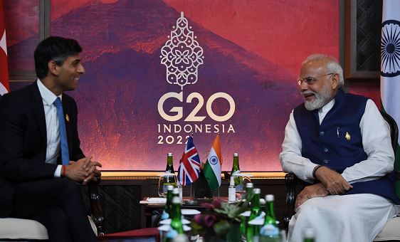 બાલીમાં G20 સમિટ લાઇવ અપડેટ્સ: પીએમ મોદીએ કહ્યું કે, ભારત યુકે સાથેના મજબૂત સંબંધોને વધુ મહત્વ આપે છે.