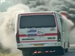 ST BUS FIRE