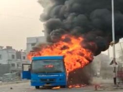 surat city bus fire
