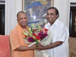 CM YOGI AND AMBANI